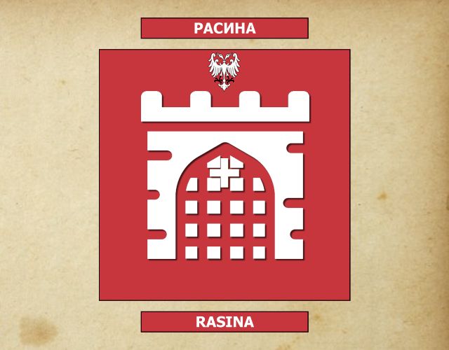 Emblem of Rasina district (Serbia)