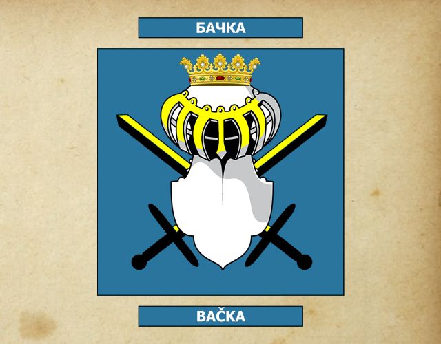 Emblem of Bačka district (Serbia)